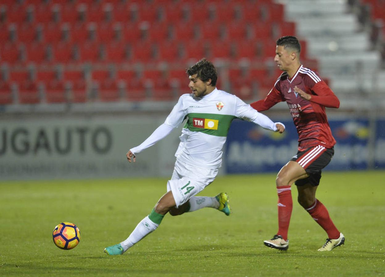 Las imágenes del Mirandés - Elche (1-0)