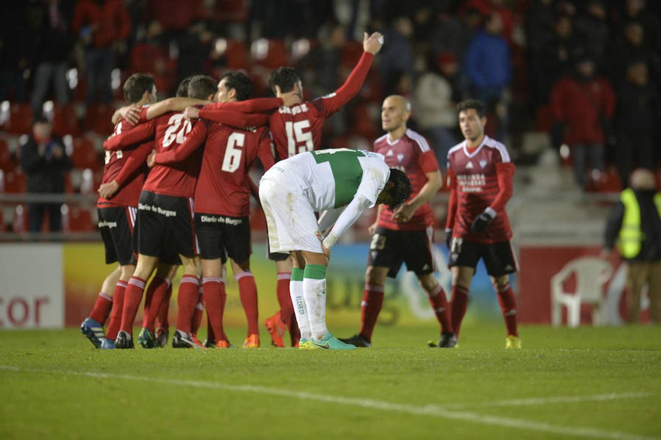 Las imágenes del Mirandés - Elche (1-0)