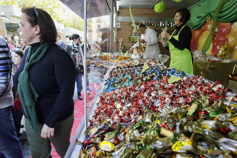 Navidad de compras y dulces