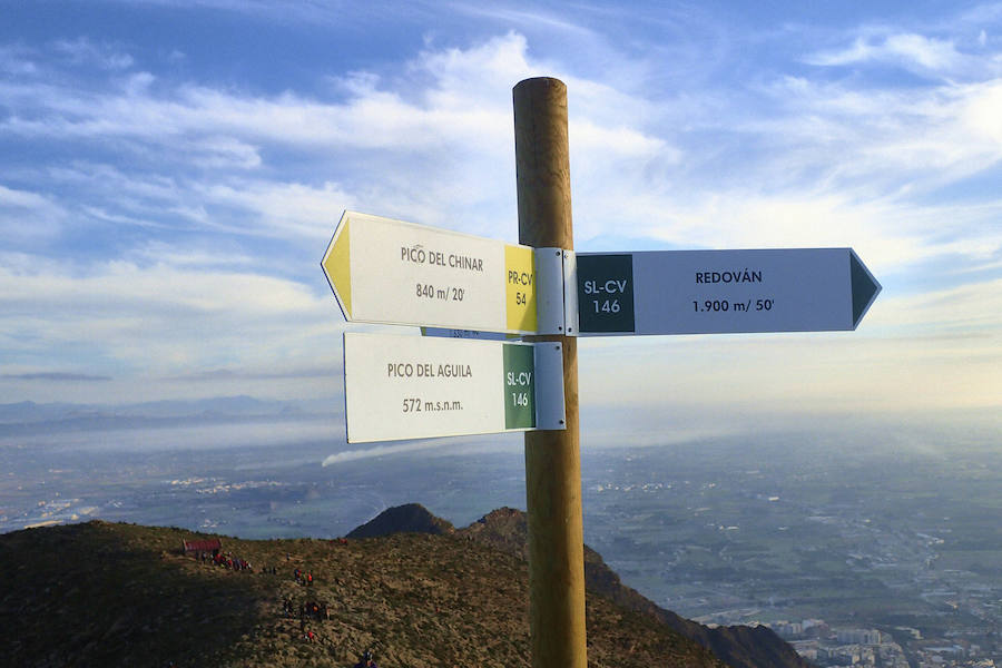 Señalizan como sendero local la ruta de Los Coloraos