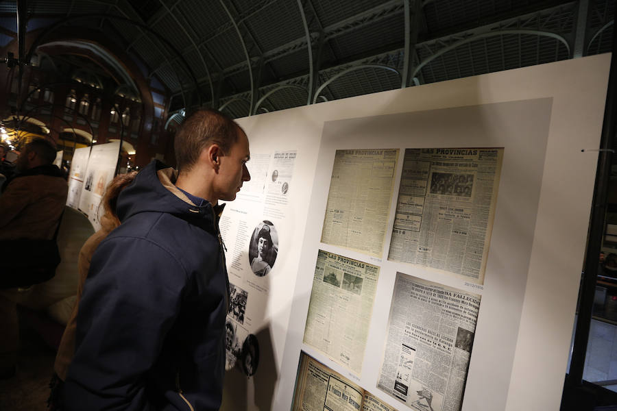 Fotos del acto conmemorativo del 100 Aniversario de la inauguración del Mercado de Colón