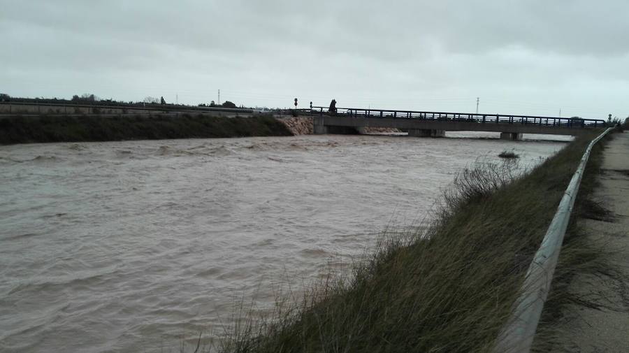 Río Gallinera a su paso por Oliva.