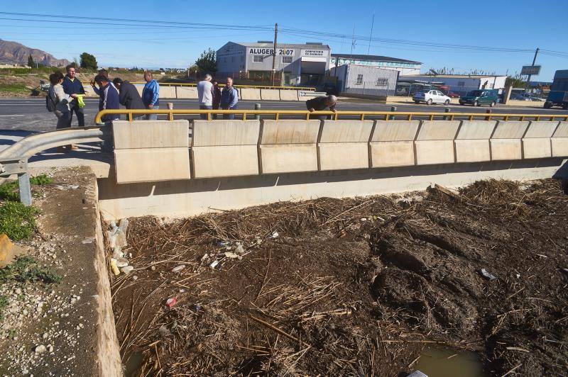 Vecinos muestran los daños del temporal en Molins