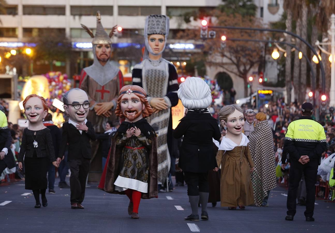 Fotos de la Cabalgata de Reyes de Valencia 2007