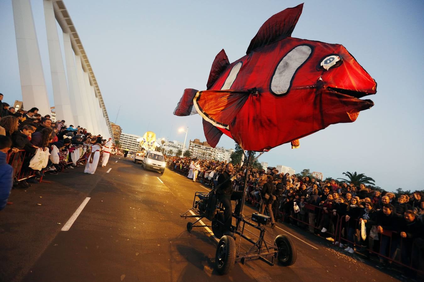 Fotos de la Cabalgata de Reyes de Valencia 2007