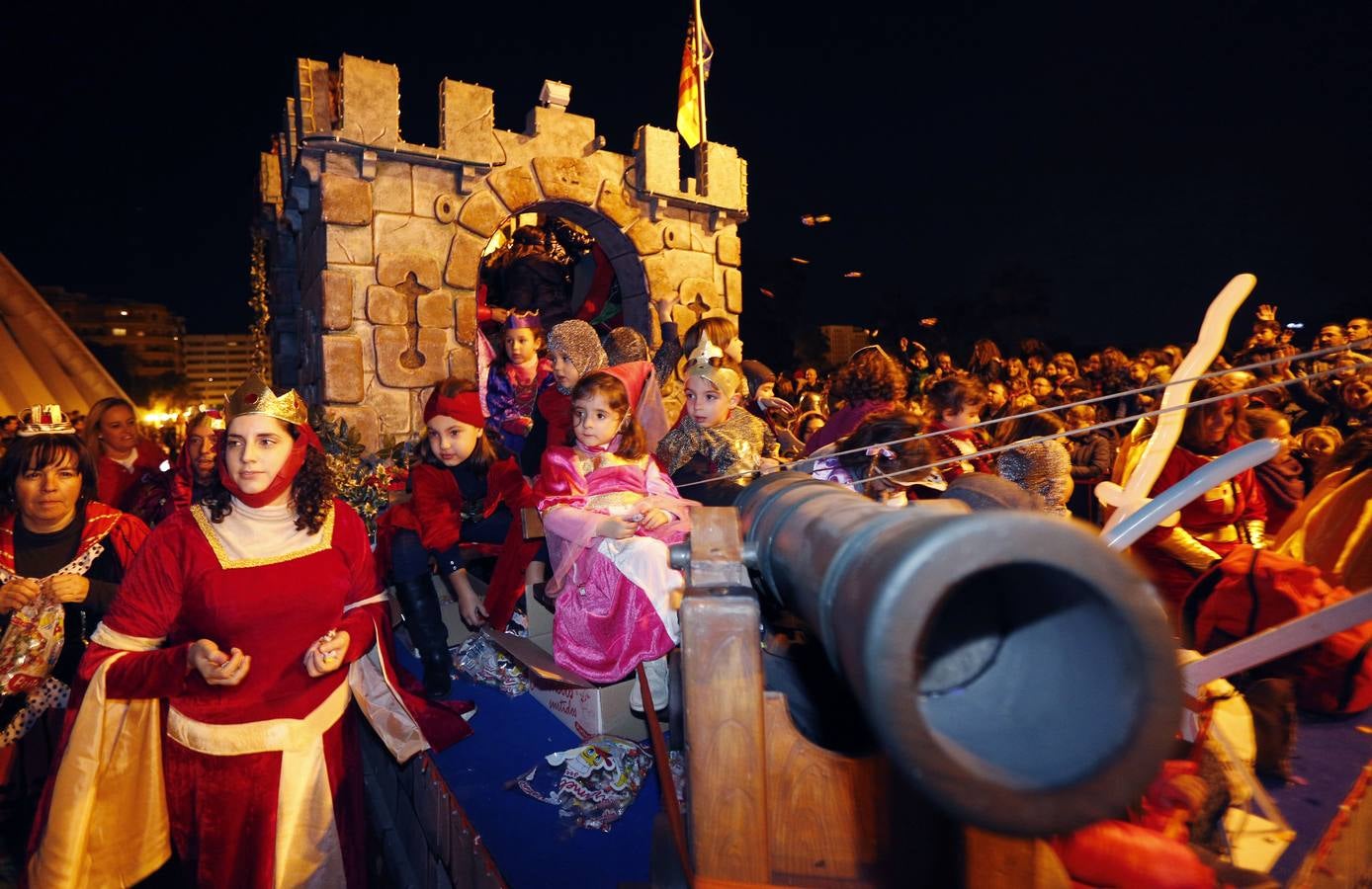 Fotos de la Cabalgata de Reyes de Valencia 2007