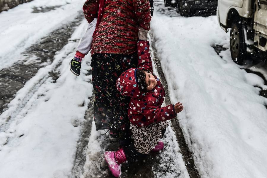 Fotos del Temporal en Estambul