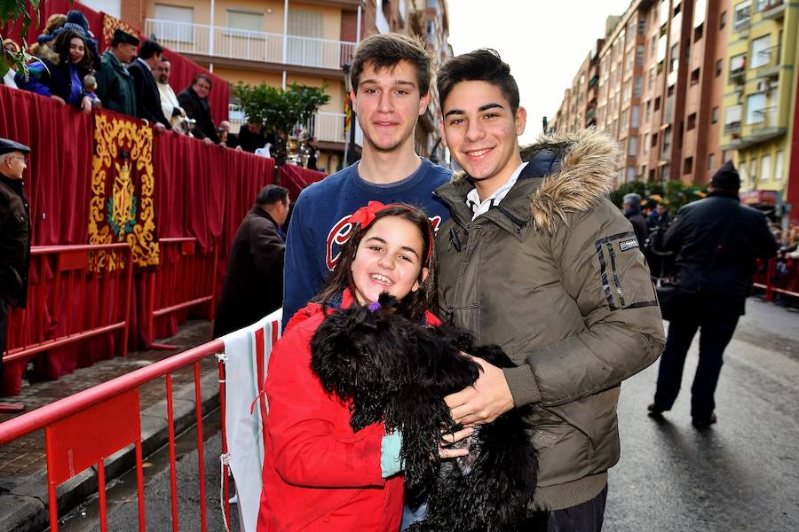 Fotos de la bendición de animales en Valencia durante la procesión de San Antonio Abad