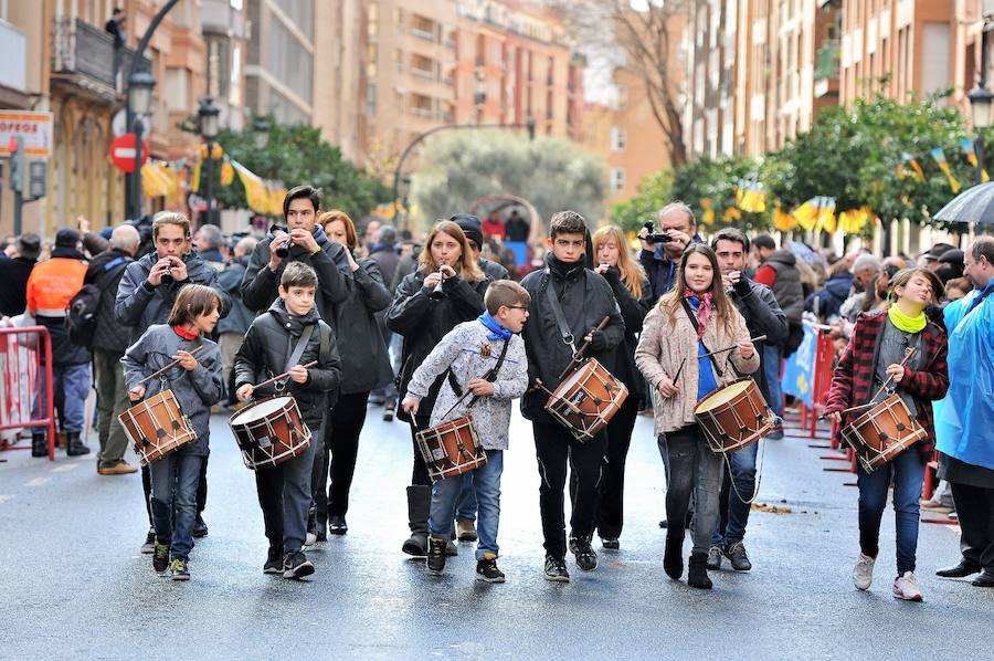 Fotos de la bendición de animales en Valencia durante la procesión de San Antonio Abad