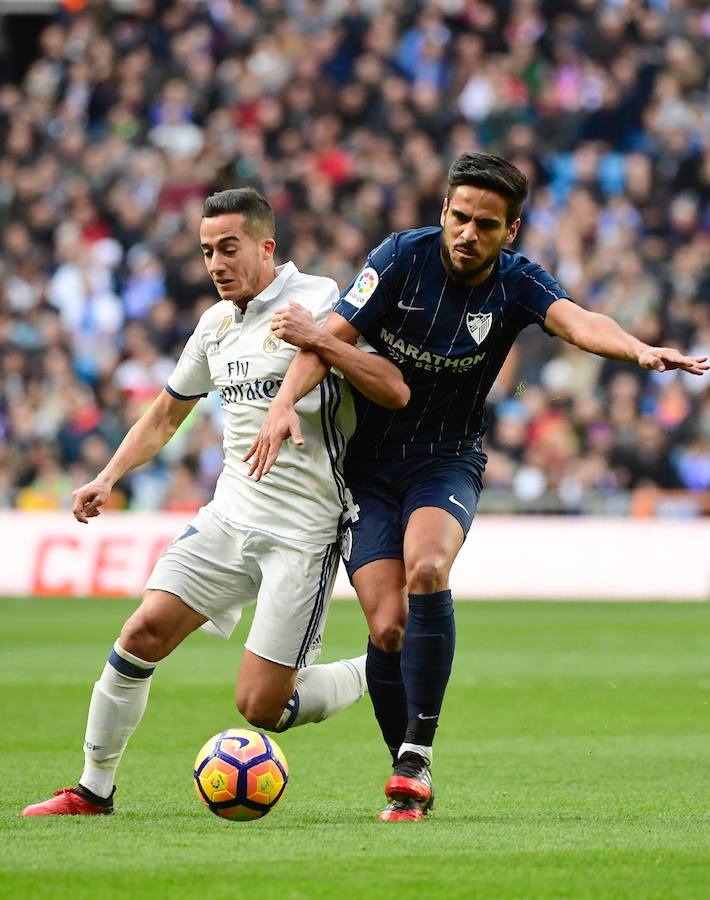 Las imágenes del Real Madrid-Málaga