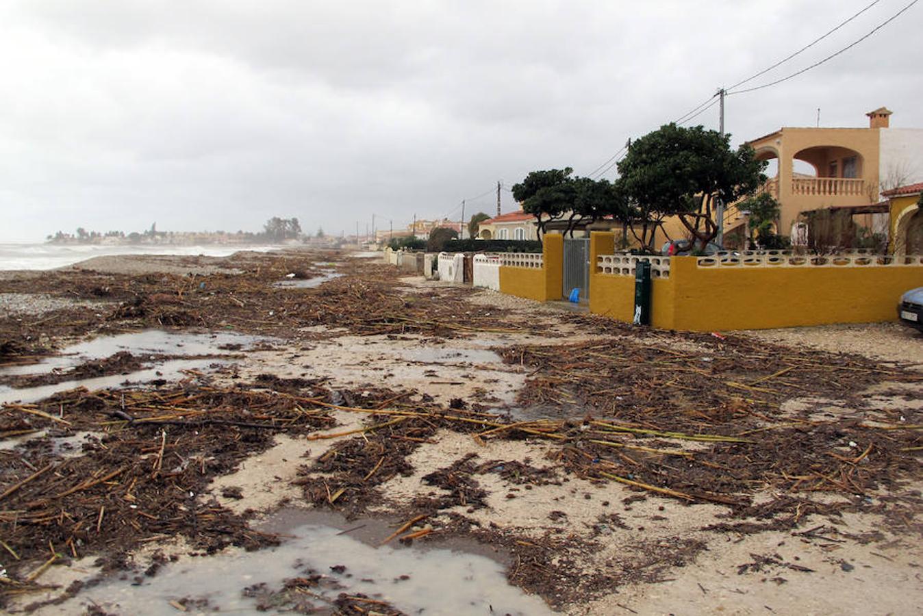 Temporal en Xàbia y Dénia en enero