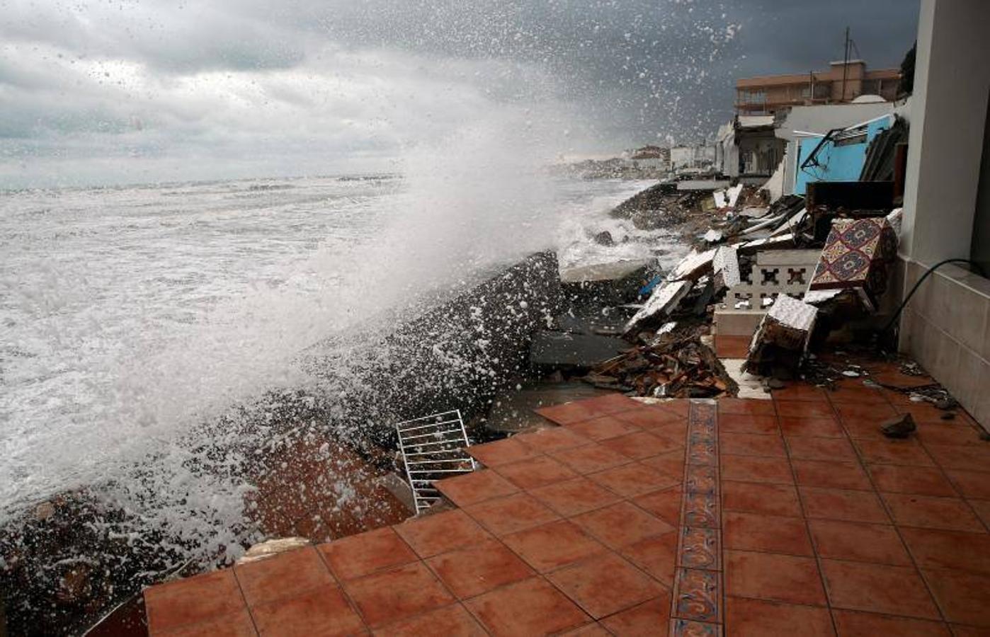 Temporal en Xàbia y Dénia en enero