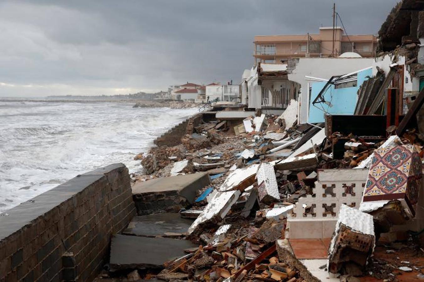 Temporal en Xàbia y Dénia en enero