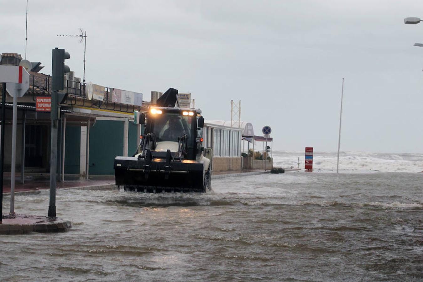 Temporal en Xàbia y Dénia en enero