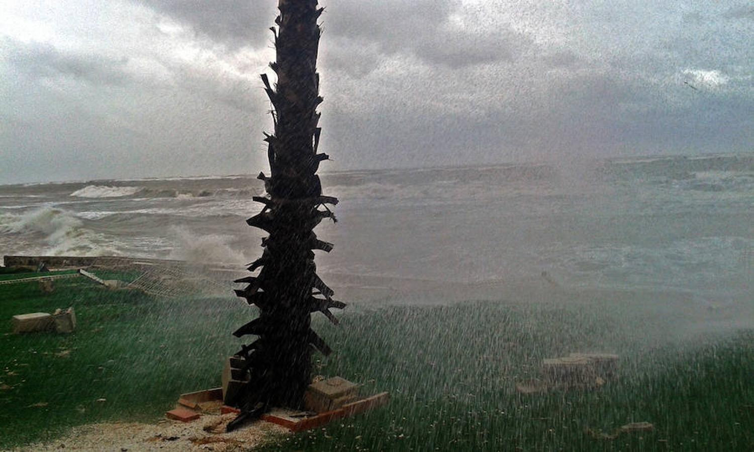 Temporal en Xàbia y Dénia en enero