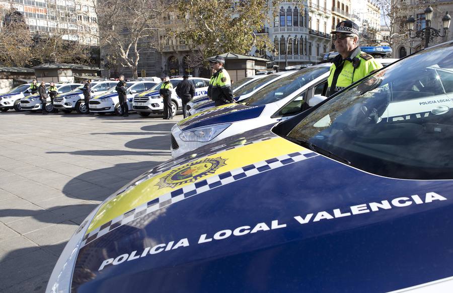 Fotos de los nuevos coches de la Policía Local de Valencia