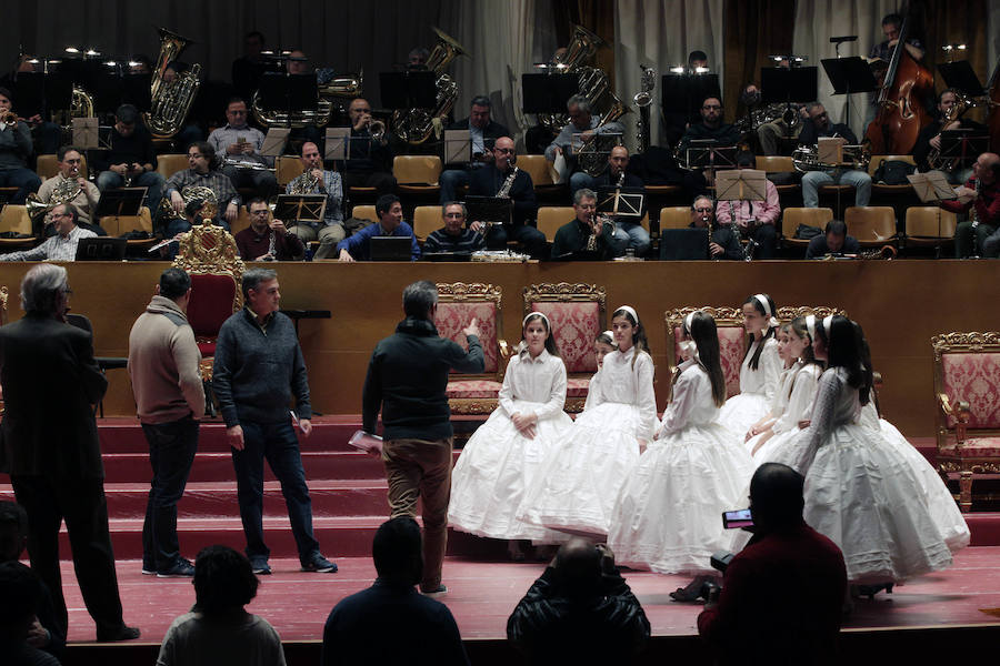 Fotos de los ensayos de las proclamaciones de las falleras mayores de Valencia 2017