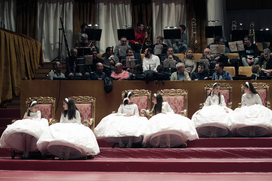 Fotos de los ensayos de las proclamaciones de las falleras mayores de Valencia 2017