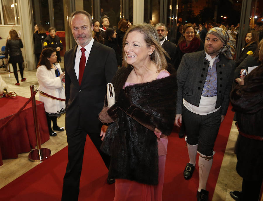 Fotos de la exaltación de la fallera mayor de Valencia, Raquel Alario