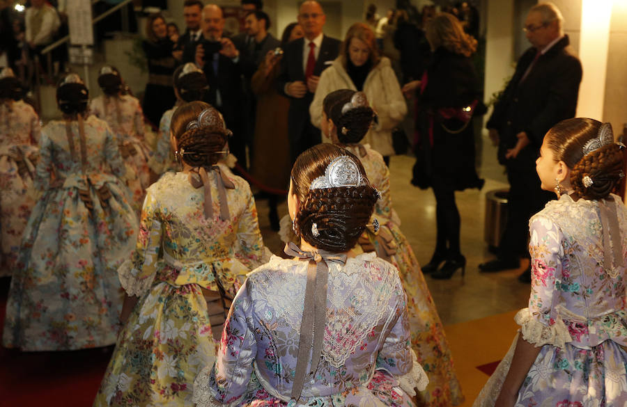 Fotos de la exaltación de la fallera mayor de Valencia, Raquel Alario