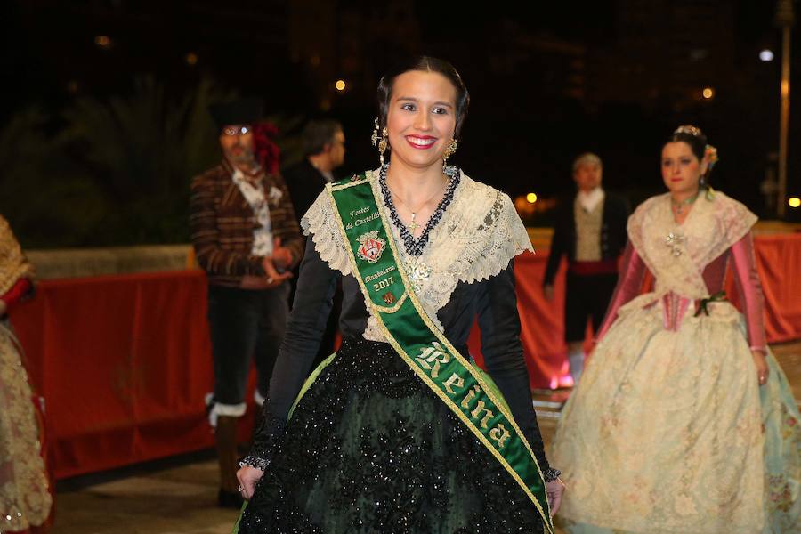 Fotos de la exaltación de la fallera mayor de Valencia, Raquel Alario