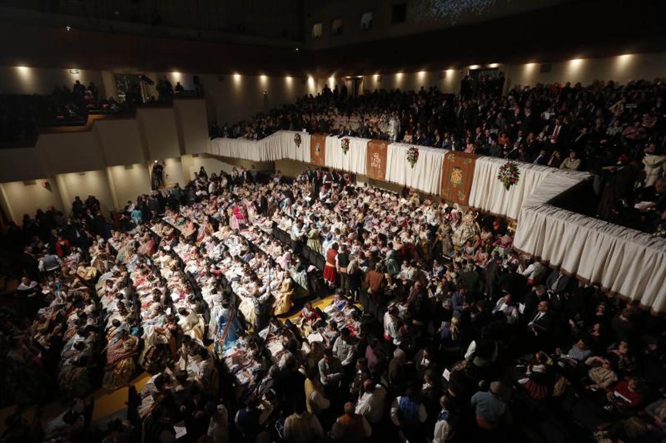 Fotos de la exaltación de la fallera mayor de Valencia, Raquel Alario