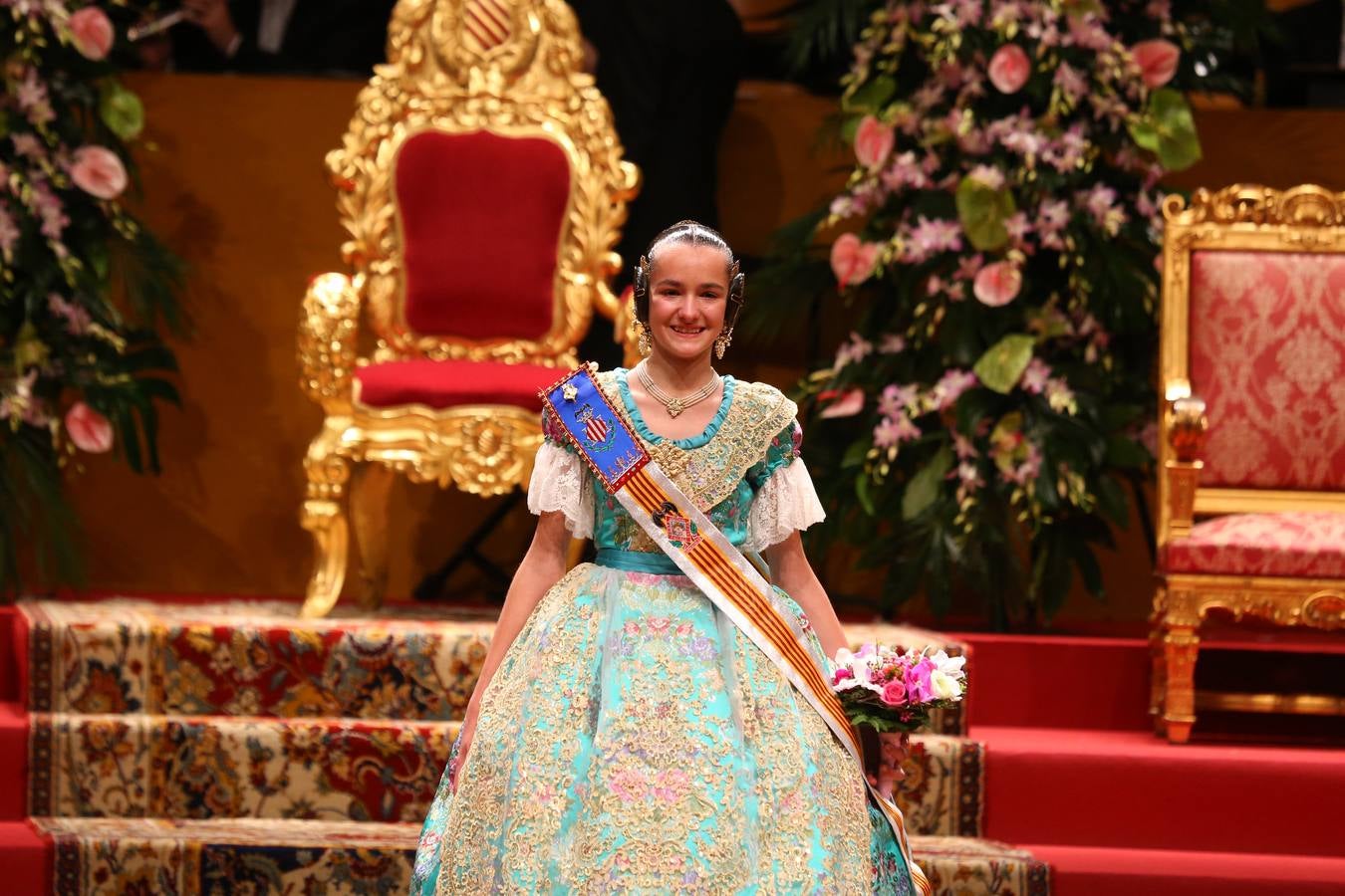 Fotos de la exaltación de la fallera mayor infantil de Valencia 2017