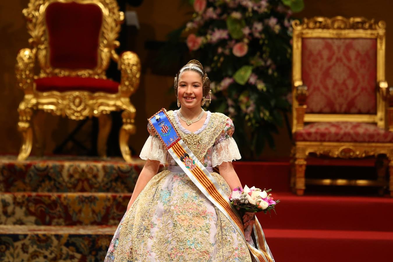 Fotos de la exaltación de la fallera mayor infantil de Valencia 2017