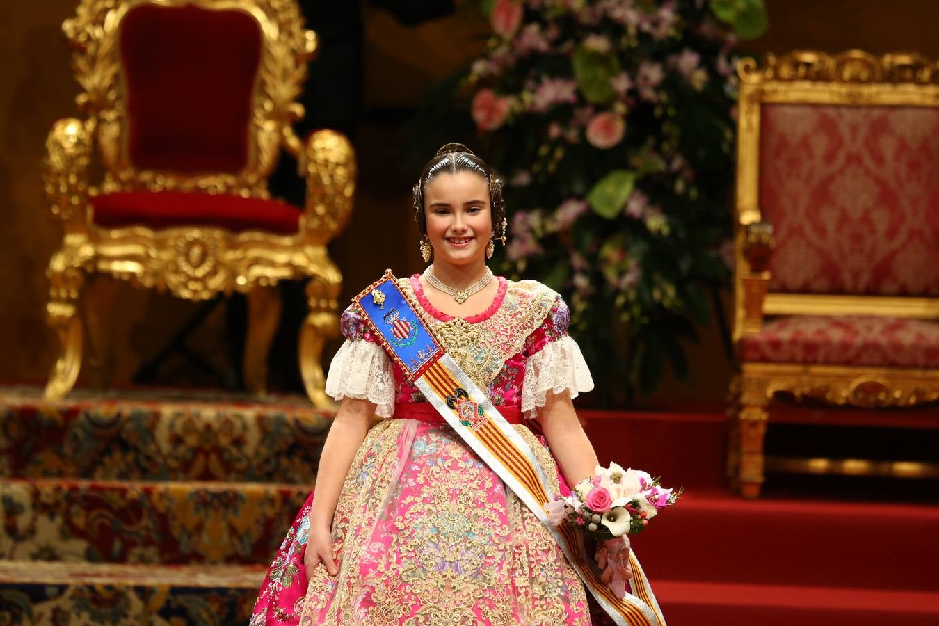 Fotos de la exaltación de la fallera mayor infantil de Valencia 2017