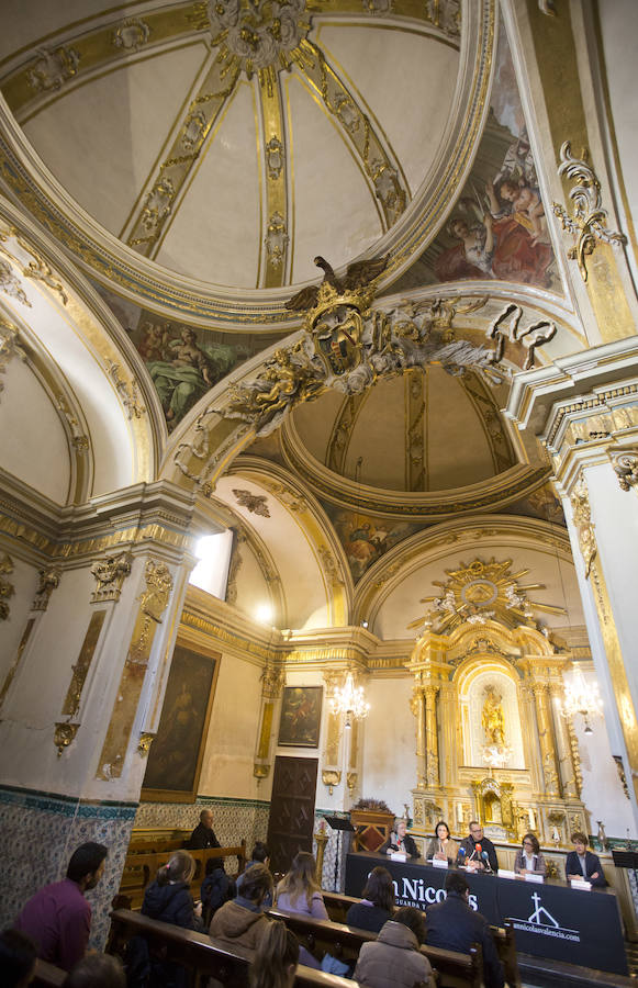 Fotos de los frescos de la Iglesia de San Nicolás