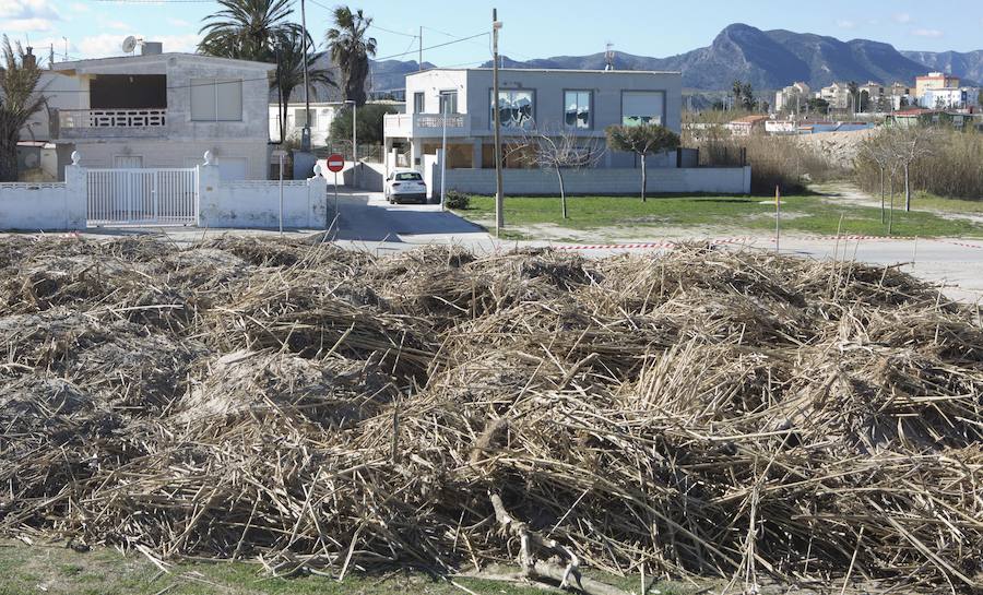 Fotos de los daños del temporal en las playas valencianas