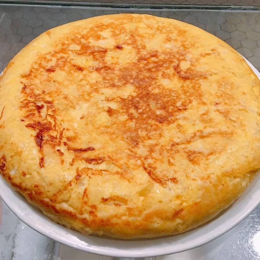 Tortilla de patatas del Central Bar By Ricard Camarena.