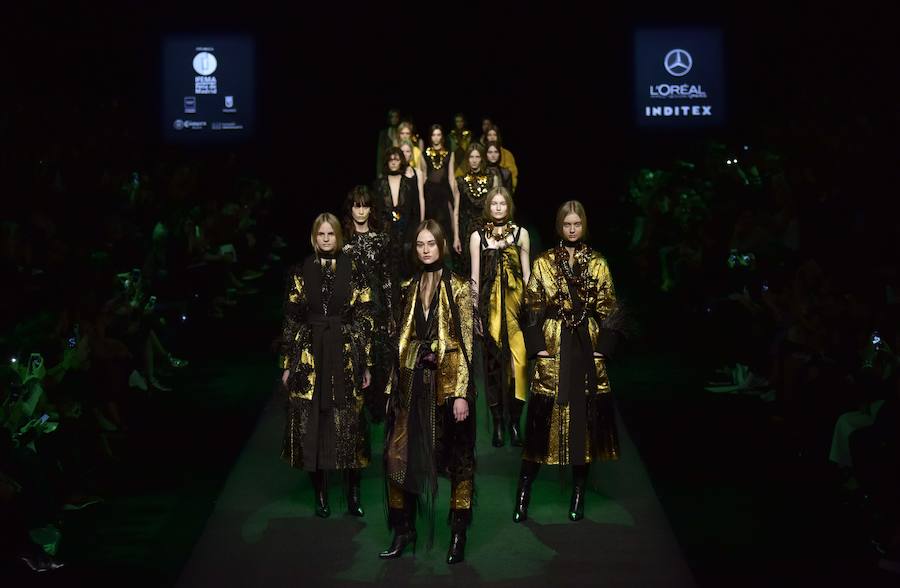 Desfile de Francis Montesinos y Juan Vidal en la Mercedes-Benz Fashion Week Madrid