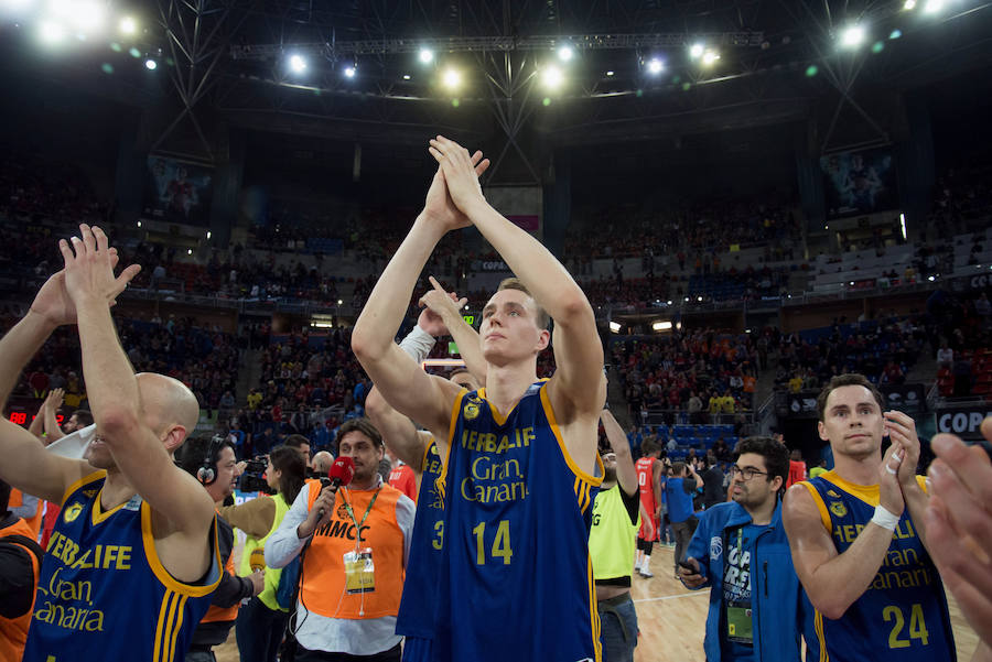 Fotos del Valenica Basket-Gran Canaria correspondiente a los cuartos de final de la Copa del Rey de Vitoria