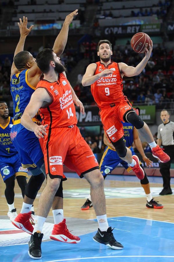 Fotos del Valenica Basket-Gran Canaria correspondiente a los cuartos de final de la Copa del Rey de Vitoria