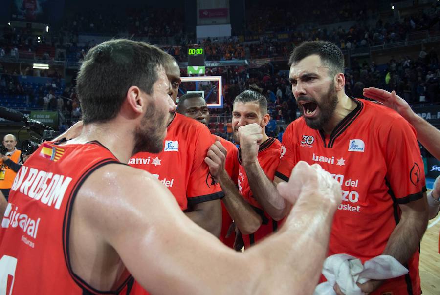 Fotos de la semifinal de Copa del Rey disputado entre el Barcelona y el Valencia Basket