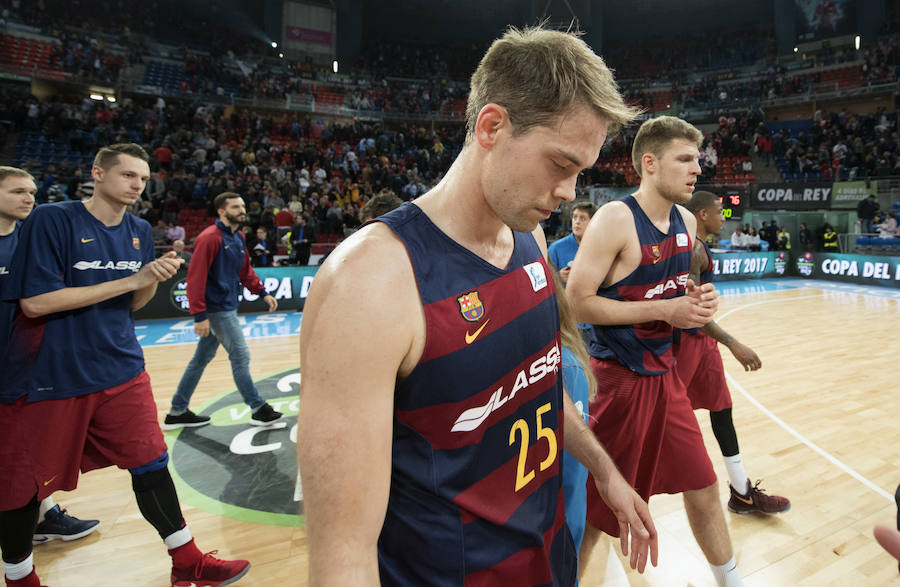 Fotos de la semifinal de Copa del Rey disputado entre el Barcelona y el Valencia Basket