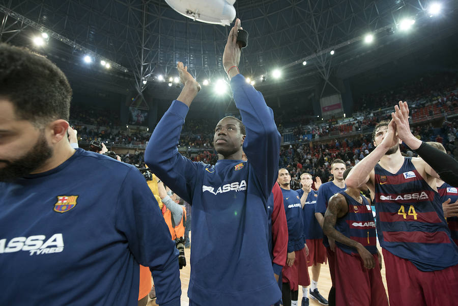 Fotos de la semifinal de Copa del Rey disputado entre el Barcelona y el Valencia Basket