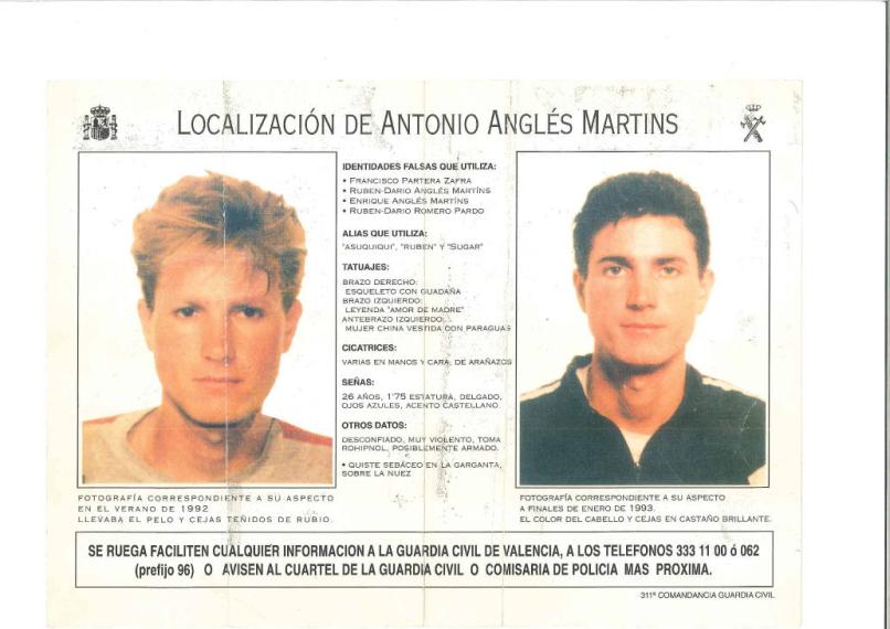 Fotos del caso de las niñas de Alcàsser