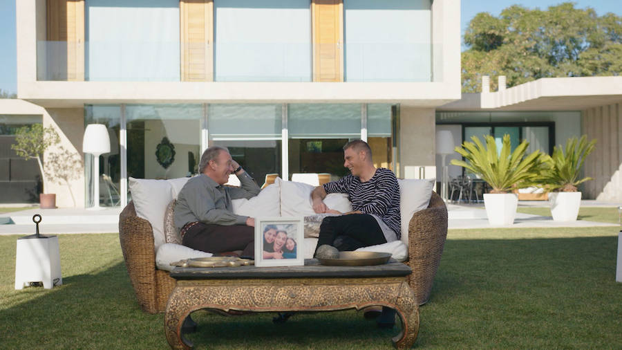 Fotos de la entrevista de Bertín Osborne a Joaquín Sánchez