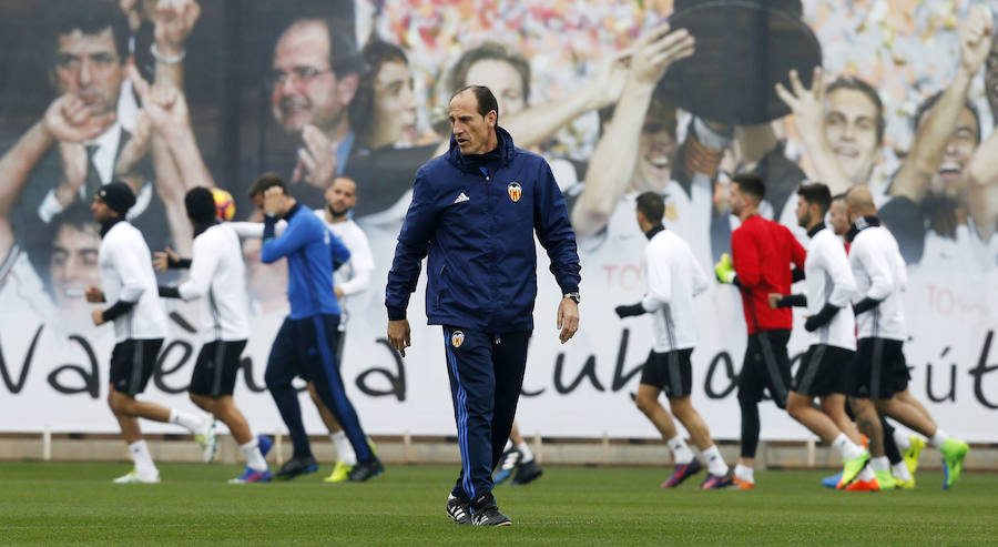 Fotos del entrenamiento del Valencia CF