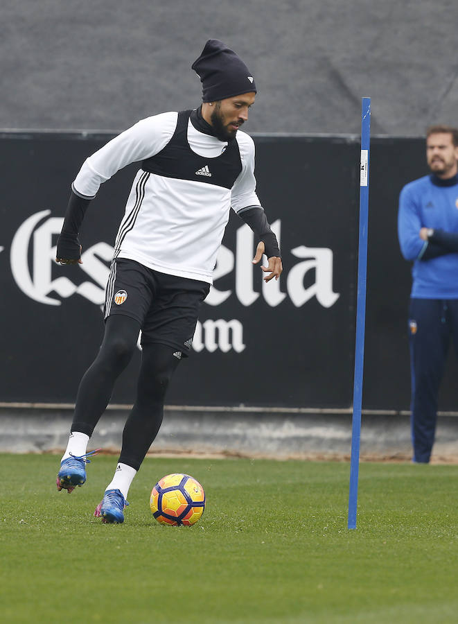 Fotos del entrenamiento del Valencia CF