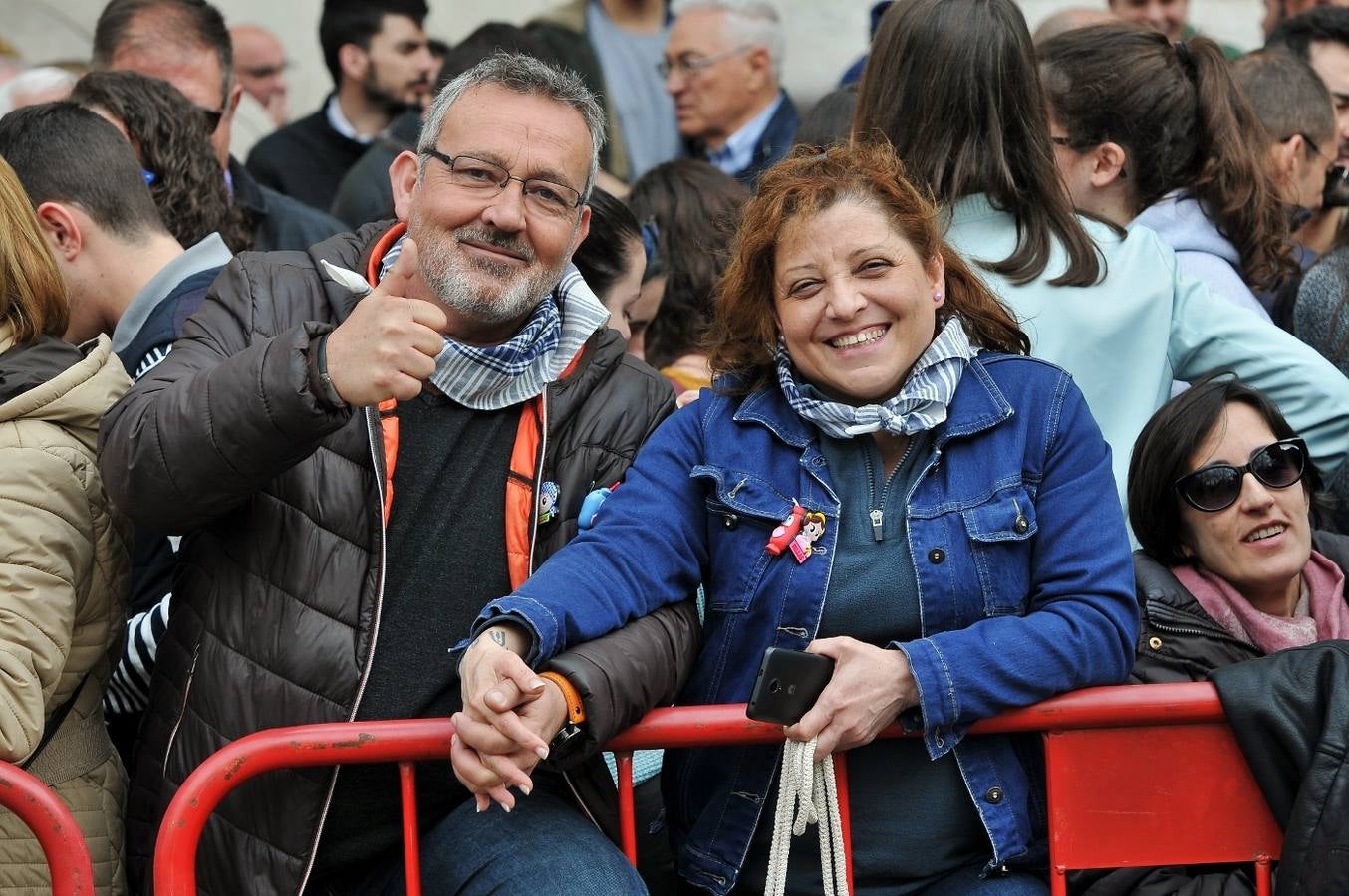 Búscate en las fotos de la tercera mascletà de las Fallas 2017, del 3 de marzo