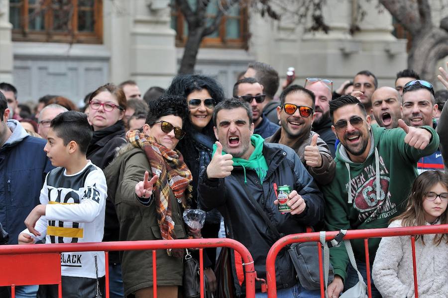 Fotos de la mascletà del 4 de marzo de 2017 a cargo de Pirotecnia Alpujarreña