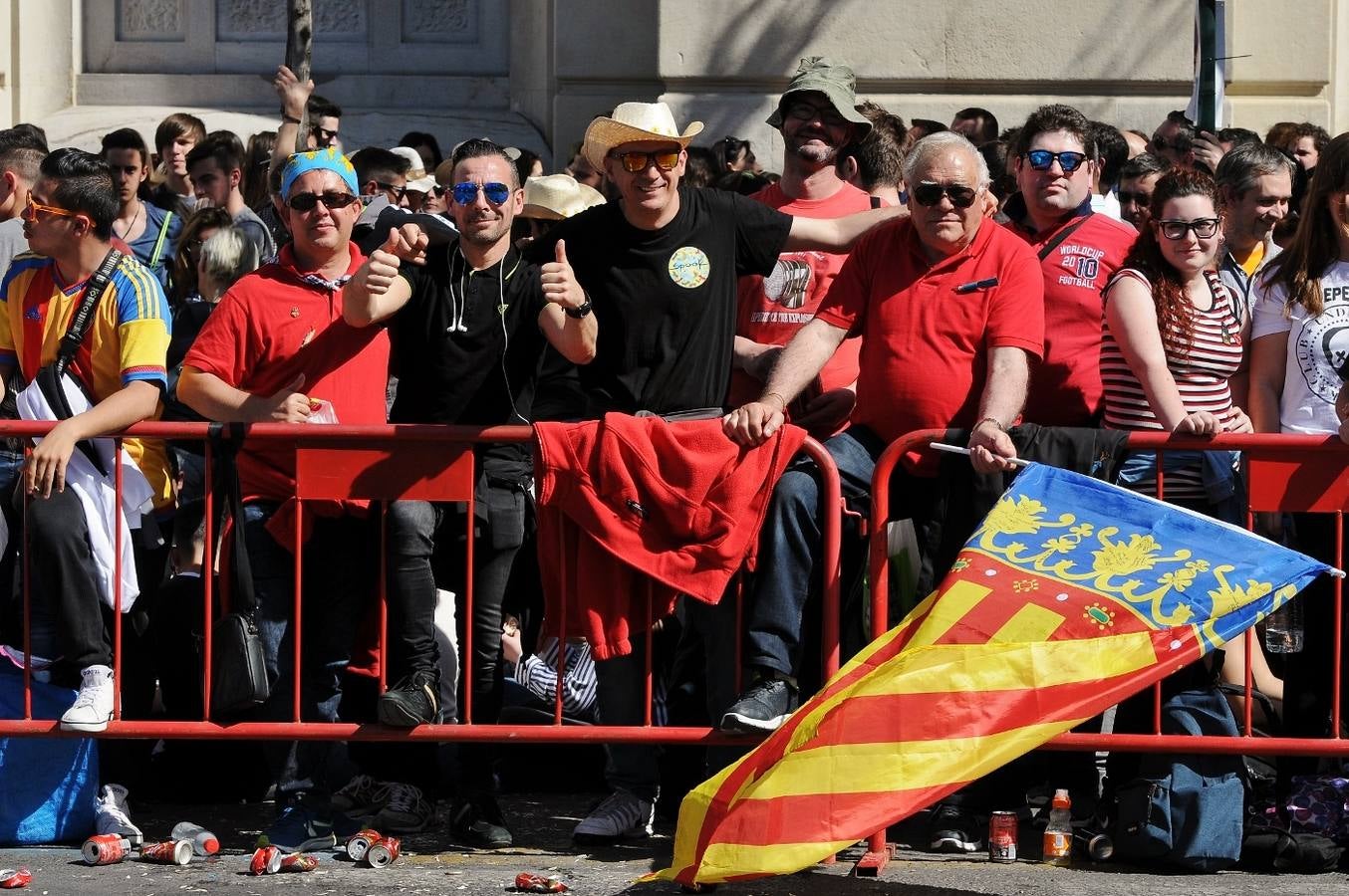 Fotos de la mascletà de Fallas de hoy, 9 de marzo de 2017