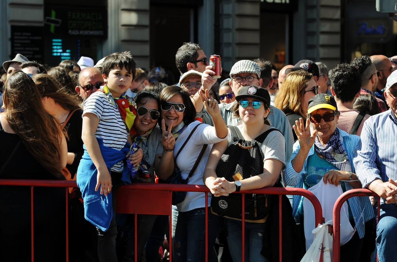 Fotos de la mascletà de Fallas de hoy, 10 de marzo de 2017