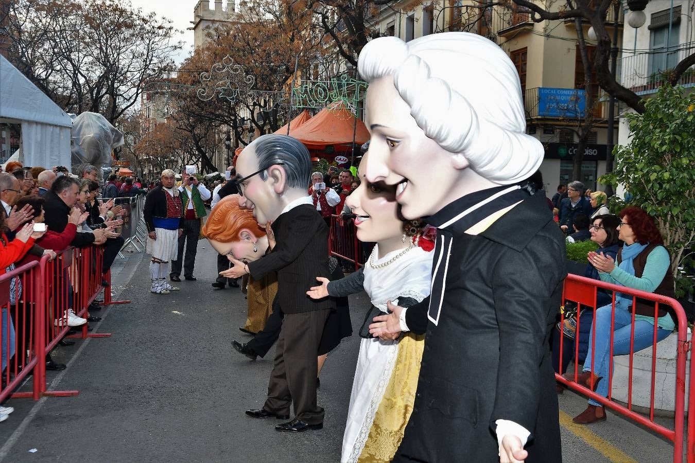 Fotos de la Cabalgata del Patrimonio de la Humanidad de las Fallas 2017