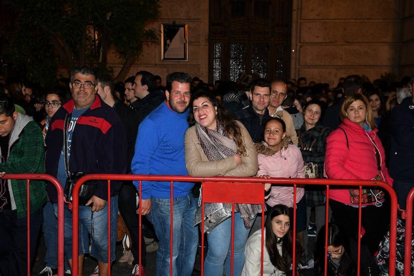 Fotos de la mascletà nocturna del sábado 11 de marzo. Fallas 2017