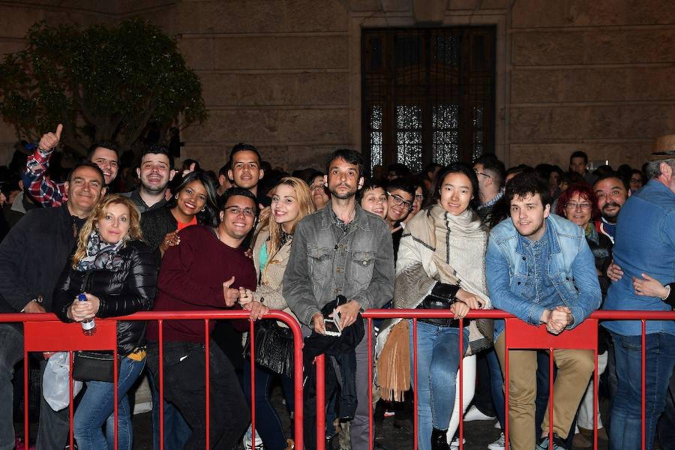 Fotos de la mascletà nocturna del sábado 11 de marzo. Fallas 2017