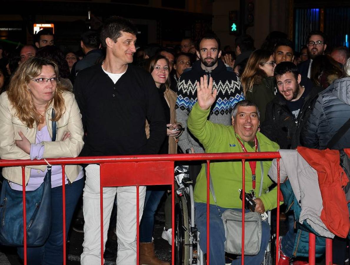 Fotos de la mascletà nocturna del sábado 11 de marzo. Fallas 2017